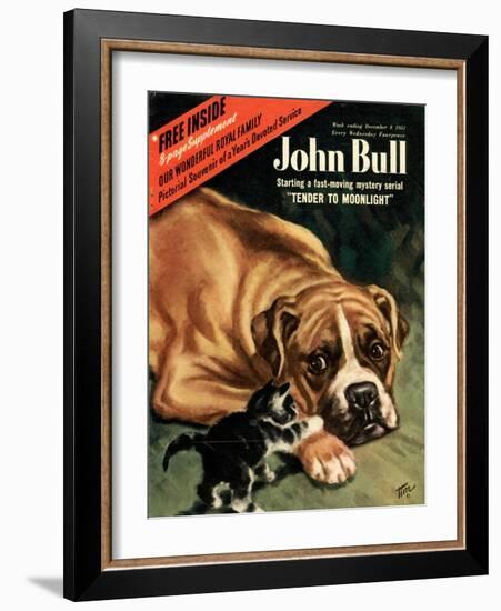 Front Cover of 'John Bull', December 1951-null-Framed Giclee Print