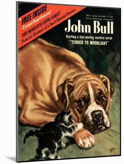 Front Cover of 'John Bull', December 1951-null-Mounted Giclee Print