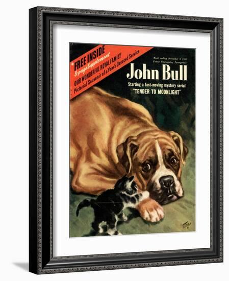 Front Cover of 'John Bull', December 1951-null-Framed Giclee Print