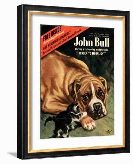 Front Cover of 'John Bull', December 1951-null-Framed Giclee Print