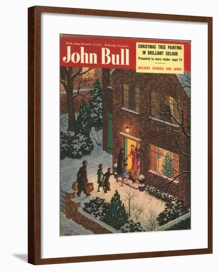 Front Cover of 'John Bull', December 1951-null-Framed Giclee Print