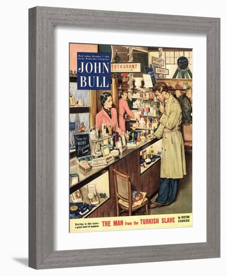 Front Cover of 'John Bull', December 1953-null-Framed Giclee Print