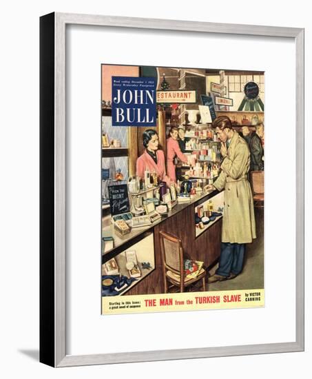 Front Cover of 'John Bull', December 1953-null-Framed Giclee Print