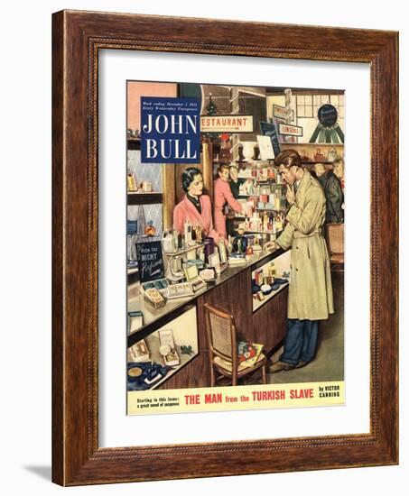 Front Cover of 'John Bull', December 1953-null-Framed Giclee Print