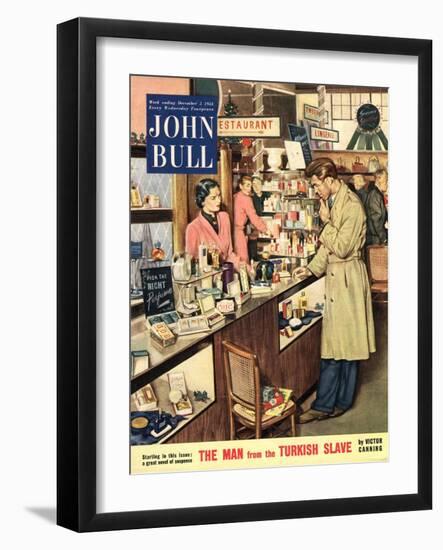 Front Cover of 'John Bull', December 1953-null-Framed Giclee Print