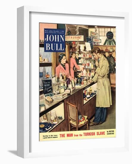 Front Cover of 'John Bull', December 1953-null-Framed Giclee Print