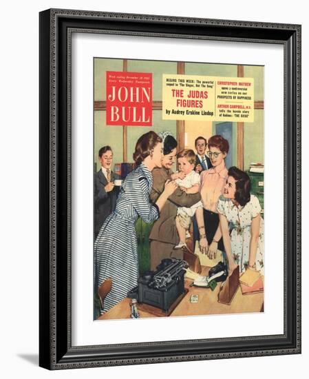 Front Cover of 'John Bull', December 1955-null-Framed Giclee Print