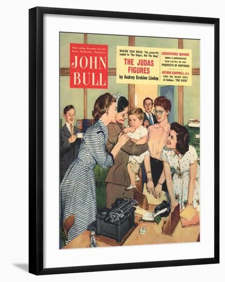 Front Cover of 'John Bull', December 1955-null-Framed Giclee Print