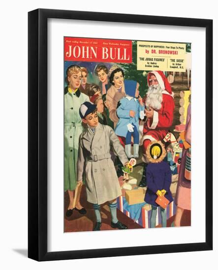 Front Cover of 'John Bull', December 1955-null-Framed Giclee Print