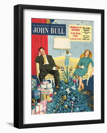 Front Cover of 'John Bull', December 1955-null-Framed Giclee Print