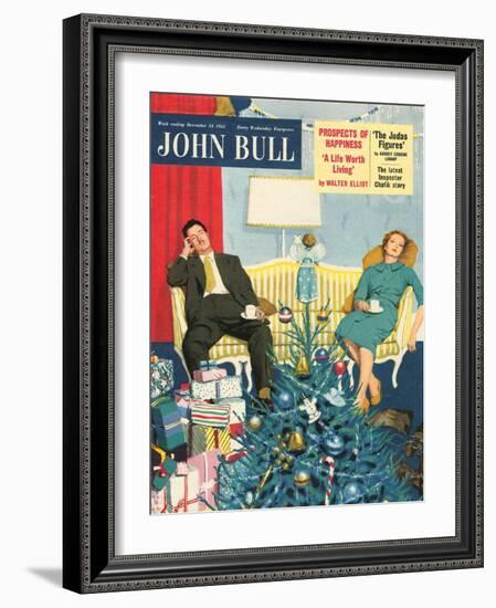 Front Cover of 'John Bull', December 1955-null-Framed Giclee Print