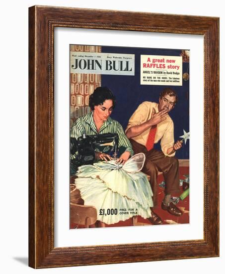 Front Cover of 'John Bull', December 1956-null-Framed Giclee Print