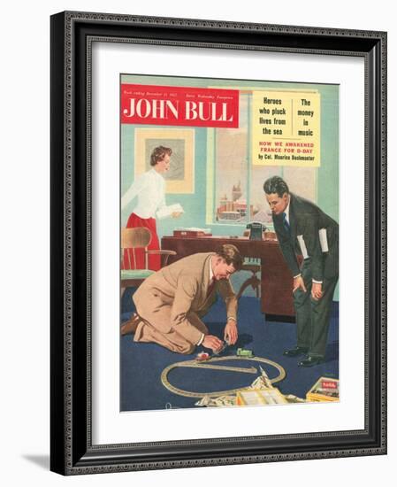 Front Cover of 'John Bull', December 1957-null-Framed Giclee Print