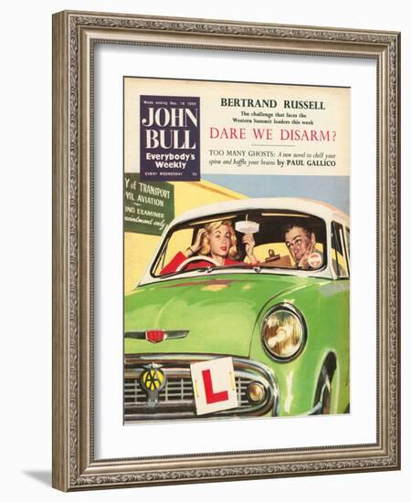 Front Cover of 'John Bull', December 1959-null-Framed Giclee Print