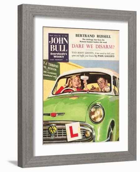 Front Cover of 'John Bull', December 1959-null-Framed Giclee Print