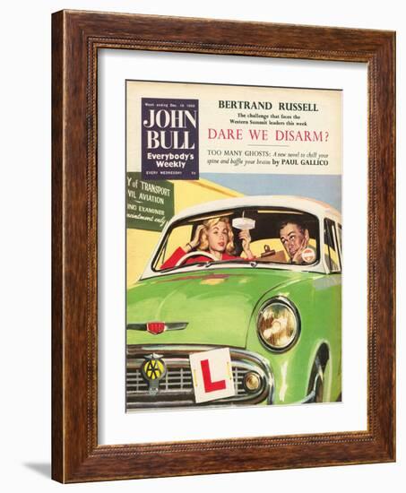 Front Cover of 'John Bull', December 1959-null-Framed Giclee Print