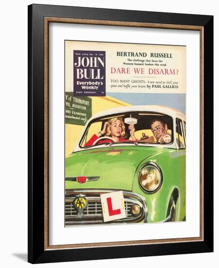 Front Cover of 'John Bull', December 1959-null-Framed Giclee Print