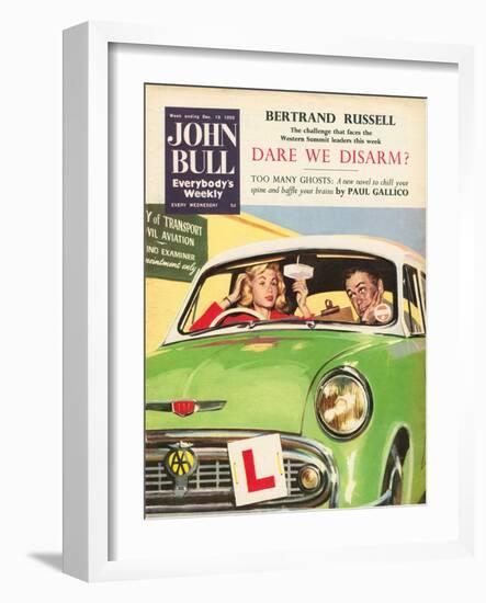Front Cover of 'John Bull', December 1959-null-Framed Giclee Print