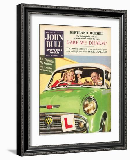 Front Cover of 'John Bull', December 1959-null-Framed Giclee Print