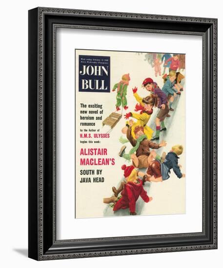 Front Cover of 'John Bull', February 1958-null-Framed Giclee Print