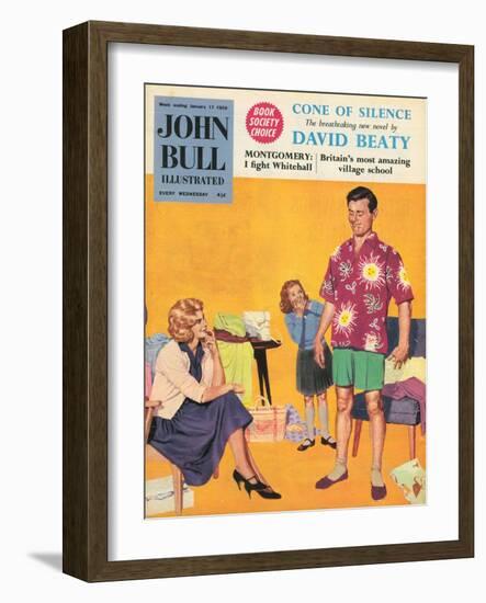 Front Cover of 'John Bull', February 1959-null-Framed Giclee Print