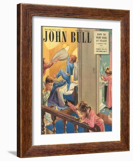 Front Cover of 'John Bull', January 1949-null-Framed Giclee Print