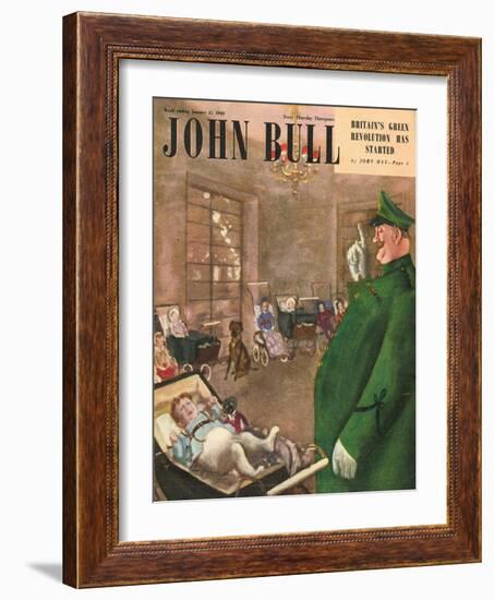 Front Cover of 'John Bull', January 1949-null-Framed Giclee Print