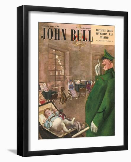 Front Cover of 'John Bull', January 1949-null-Framed Giclee Print