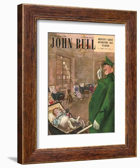 Front Cover of 'John Bull', January 1949-null-Framed Giclee Print