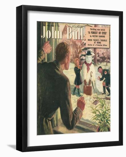 Front Cover of 'John Bull', January 1950-null-Framed Giclee Print