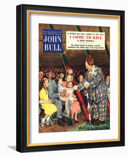 Front Cover of 'John Bull', January 1953-null-Framed Giclee Print