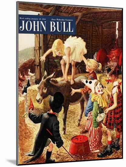Front Cover of 'John Bull', January 1954-null-Mounted Giclee Print