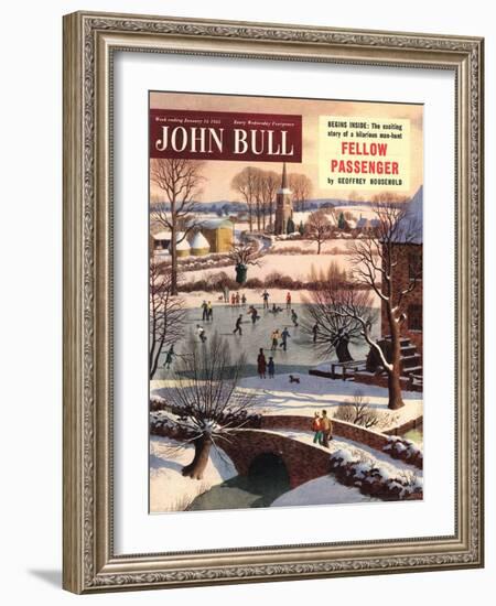 Front Cover of 'John Bull', January 1955-null-Framed Giclee Print