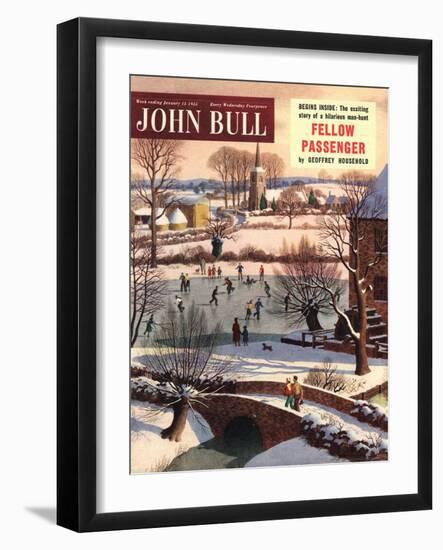 Front Cover of 'John Bull', January 1955-null-Framed Giclee Print