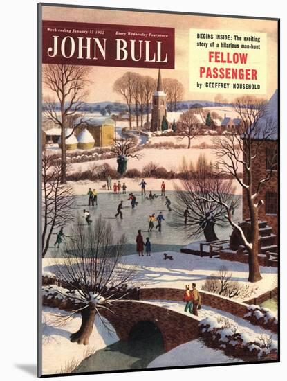 Front Cover of 'John Bull', January 1955-null-Mounted Giclee Print