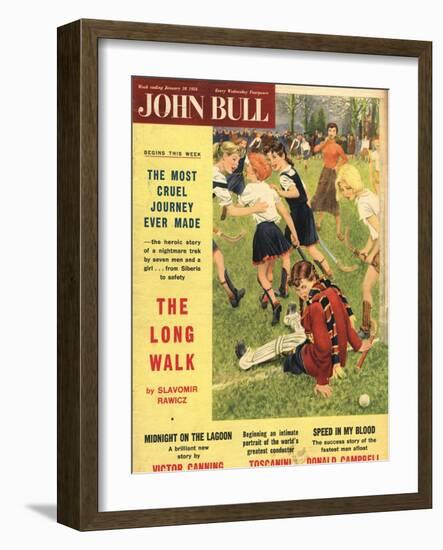 Front Cover of 'John Bull', January 1956-null-Framed Giclee Print