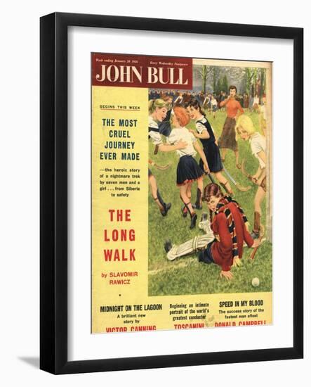 Front Cover of 'John Bull', January 1956-null-Framed Giclee Print