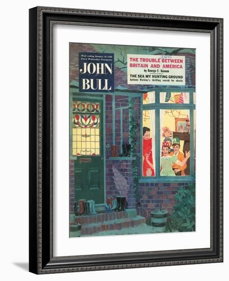 Front Cover of 'John Bull', January 1958-null-Framed Giclee Print