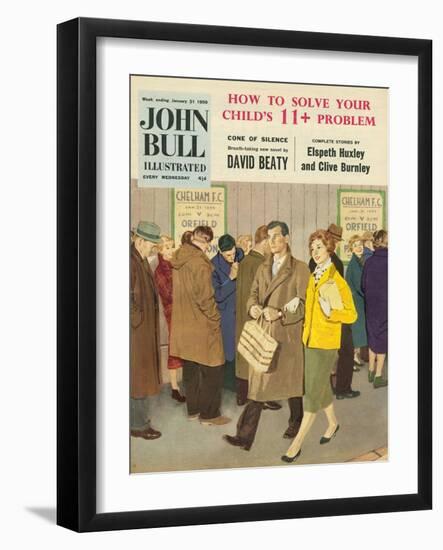 Front Cover of 'John Bull', January 1959--Framed Giclee Print