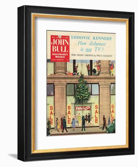 Front Cover of 'John Bull', January 1960-null-Framed Giclee Print