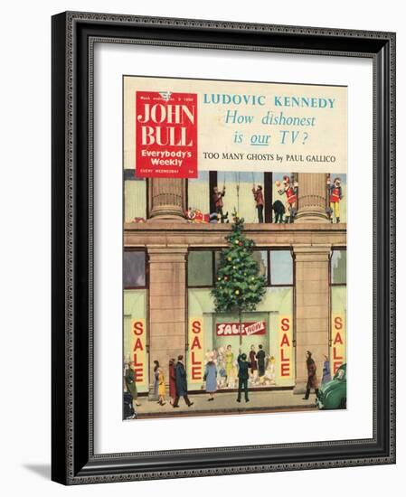 Front Cover of 'John Bull', January 1960-null-Framed Giclee Print