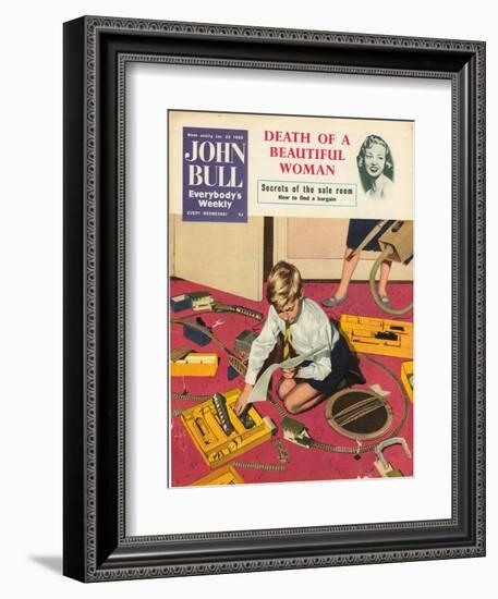 Front Cover of 'John Bull', January 1960-null-Framed Giclee Print