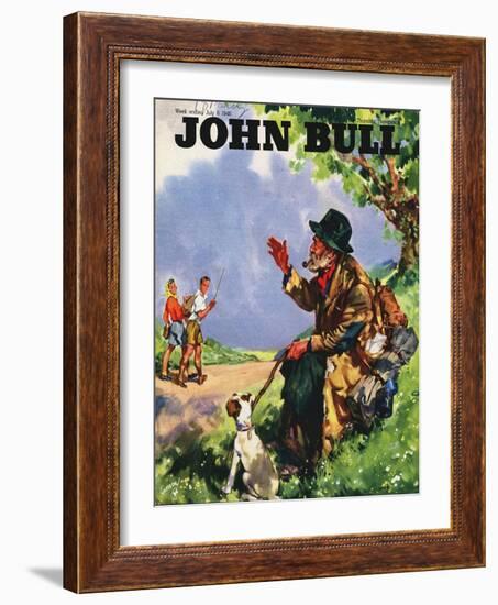 Front Cover of 'John Bull', July 1946-null-Framed Giclee Print