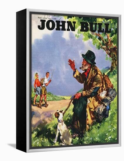 Front Cover of 'John Bull', July 1946-null-Framed Premier Image Canvas