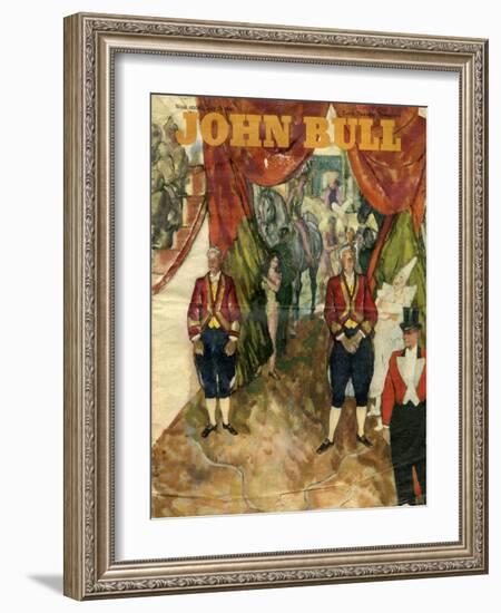 Front Cover of 'John Bull', July 1946-null-Framed Giclee Print