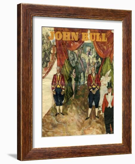 Front Cover of 'John Bull', July 1946-null-Framed Giclee Print