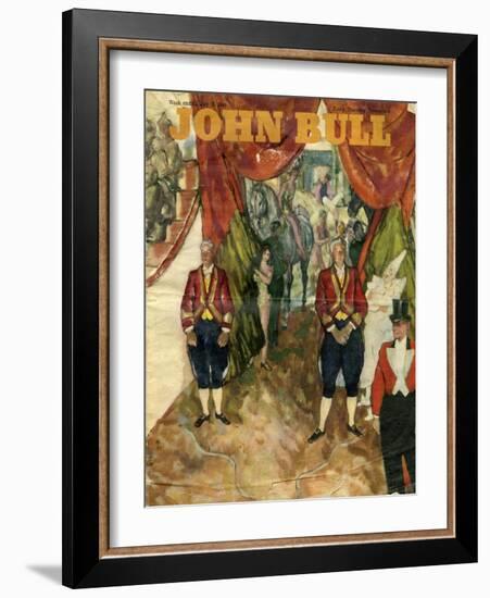 Front Cover of 'John Bull', July 1946-null-Framed Giclee Print