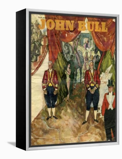 Front Cover of 'John Bull', July 1946-null-Framed Premier Image Canvas