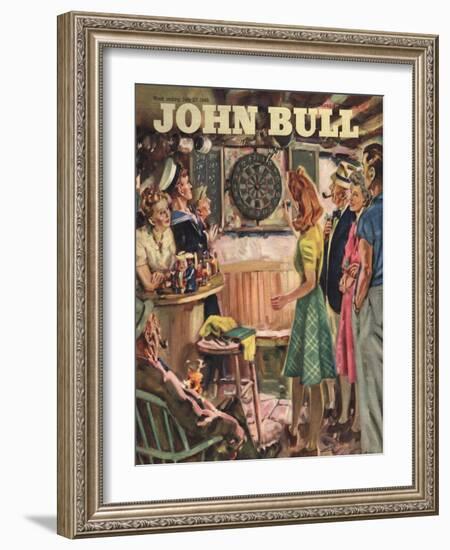 Front Cover of 'John Bull', July 1947-null-Framed Giclee Print