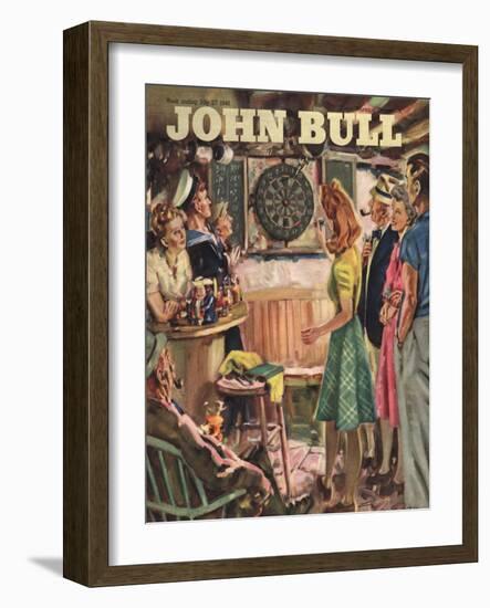 Front Cover of 'John Bull', July 1947-null-Framed Giclee Print